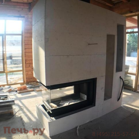 Каминная топка Brunner Panorama-Kamin 51/88/50/88 фото 16