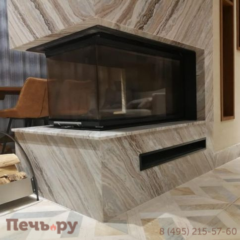 Каминная топка Brunner Panorama-Kamin 51/88/50/88 фото 7