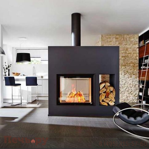 Каминная топка Brunner Stil-Kamin Tunnel 51/67 2  с подъемом/без подъема фото 5