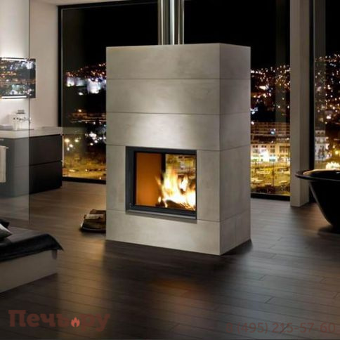 Каминная топка Brunner Stil-Kamin Tunnel 51/67  с подъемом/без подъема фото 7