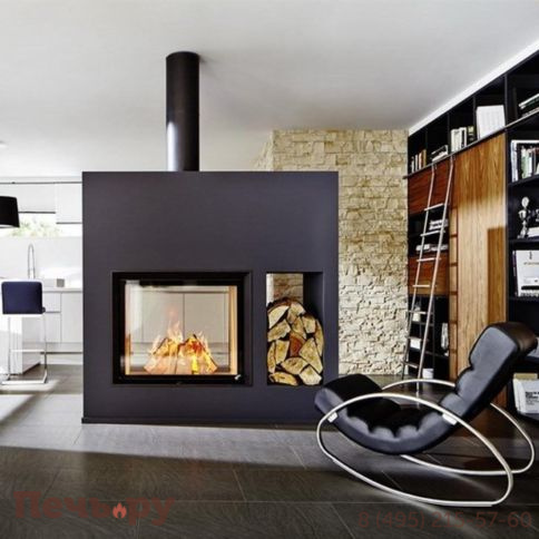 Каминная топка Brunner Stil-Kamin Tunnel 75/90 с подъемом/без подъема фото 6