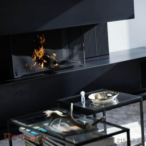 Каминная топка Brunner Urfeuer открытая панорамная топка 50/44/88/44 фото 3