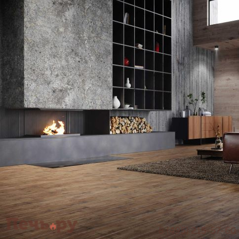 Каминная топка Brunner Urfeuer открытая панорамная топка 50/44/88/44 фото 5