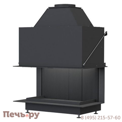 Каминная топка Brunner Urfeuer открытая панорамная топка 50/44/88/44 фото 6