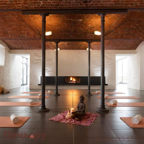 Каминная топка Brunner Urfeuer открытая топка 50/110 фото 8