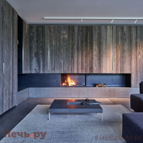 Каминная топка Brunner Urfeuer открытая угловая топка 50/88/44 L (угол слева) фото 8