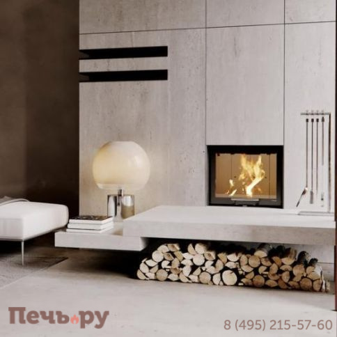 Каминная топка Defro Home Intra SM G, 10 кВт, 611/552мм, гильотина фото 3