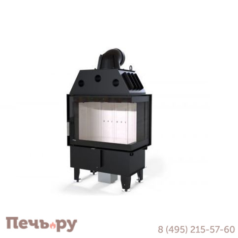 Каминная топка Defro Home Intra SM угловая, 10кВт, 737/535/482мм фото 3
