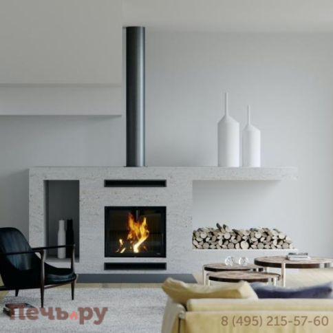 Каминная топка Defro Home Portal ME G, 12 кВт, 725/634мм, гильотина фото 3