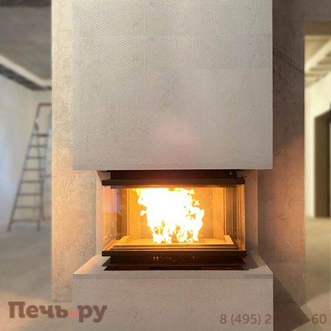 Каминная топка Echa Tech Font/700/LR 14 кВт, 738/X/451, трехстороннее стекло фото 4