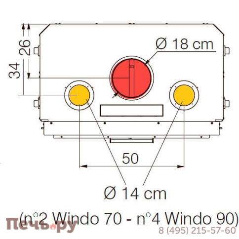 Каминная топка EdilKamin Windo 90 N фото 6