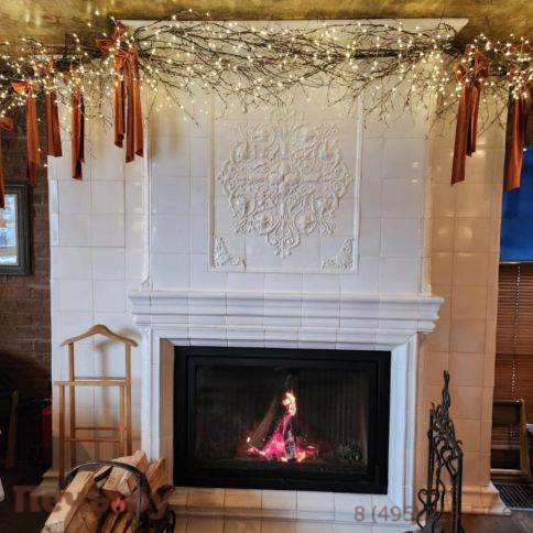 Каминная топка ЭкоКамин Альфа 1000 B подовая черный шамот фото 3