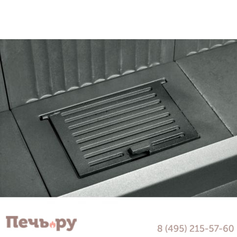 Каминная топка ЭкоКамин Альфа 1000B два стекла черный шамот фото 15