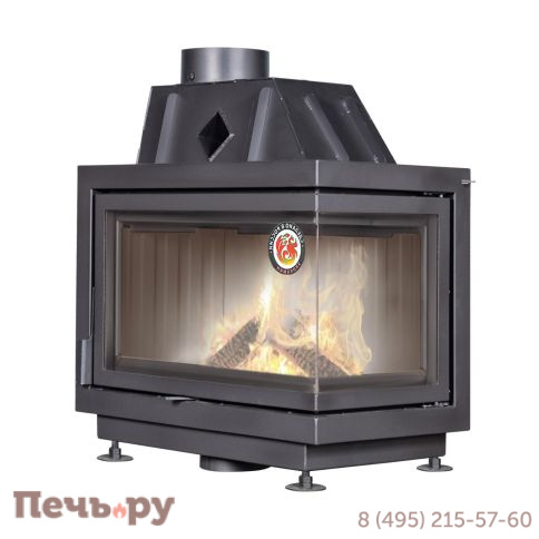 Каминная топка ЭкоКамин Альфа 700 2 стекла фото