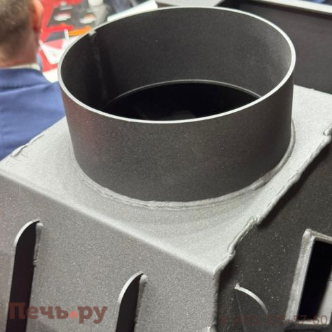 Каминная топка ЭкоКамин Альфа 700 три стекла подовая фото 5