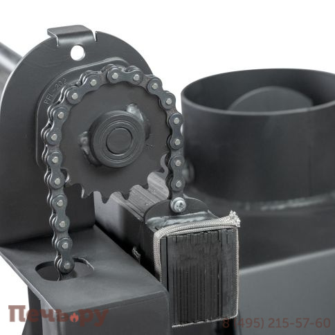 Каминная топка ЭкоКамин Альфа 700КВ (150 мм) с контргрузом черный шамот фото 15