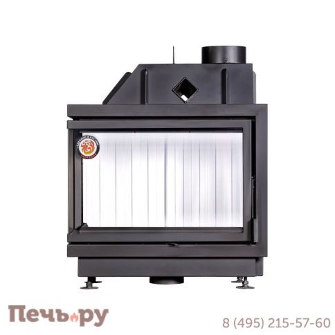 Каминная топка ЭкоКамин Альфа 800 L/R два стекла фото 4