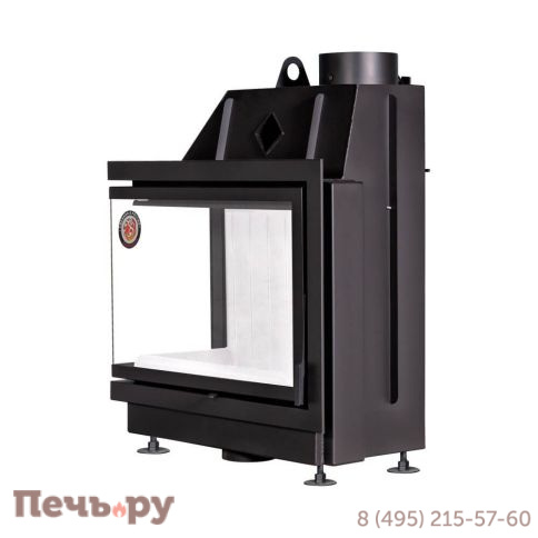 Каминная топка ЭкоКамин Альфа 800 L/R два стекла фото 6