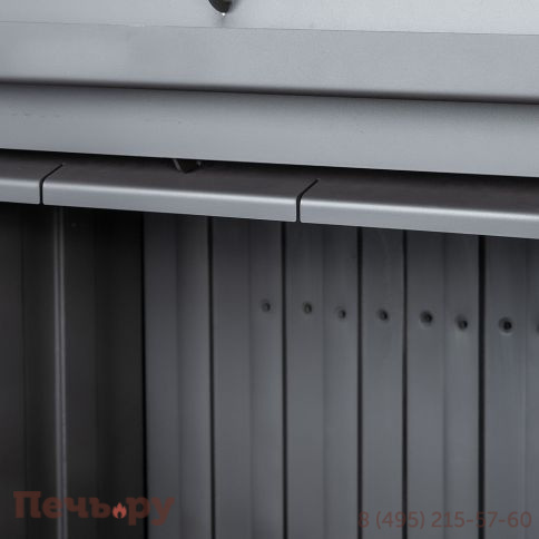 Каминная топка ЭкоКамин Альфа 800B с черным шамотом фото 8