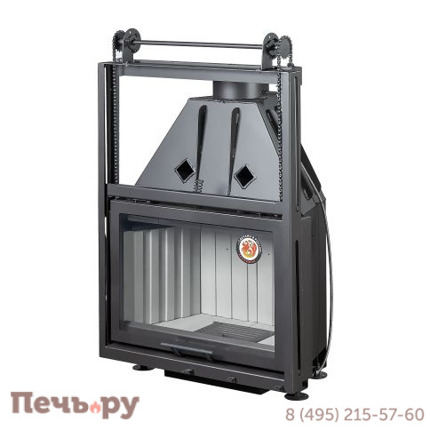 Каминная топка ЭкоКамин Альфа 800K с контргрузом фото 7
