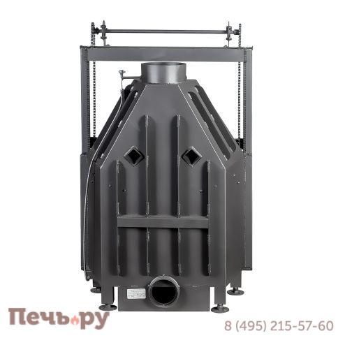Каминная топка ЭкоКамин Альфа 800K с контргрузом фото 10