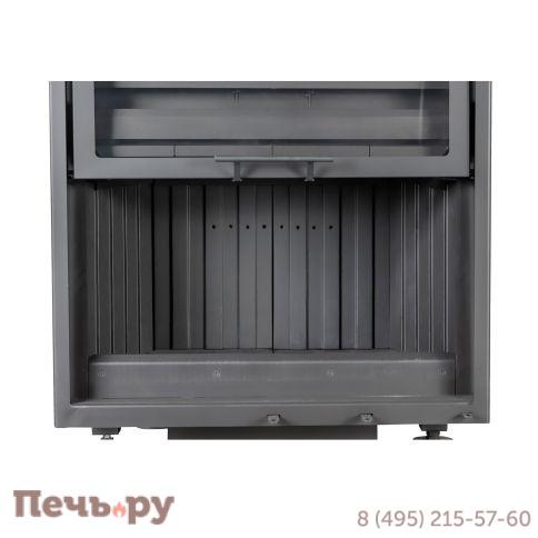 Каминная топка ЭкоКамин Альфа 800KB с контргрузом черный шамот фото 13