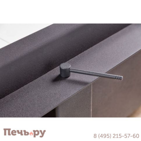 Каминная топка ЭкоКамин Дельта 1000 Р три стекла подовое горение принтинг фото 6