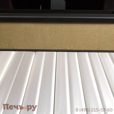 Каминная топка ЭкоКамин Дельта 1200х800х450 Р три стекла подовая фото 9