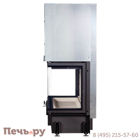 Каминная топка ЭкоКамин Дельта 1200 три стекла принтинг фото 7