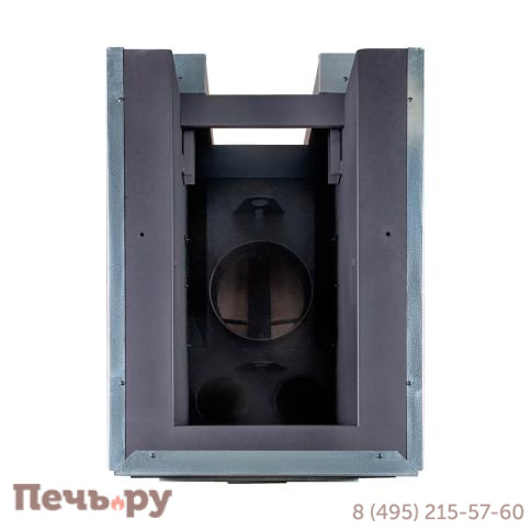 Каминная топка ЭкоКамин Дельта 700 P три стекла подовое горение принтинг фото 7