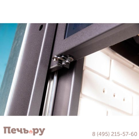Каминная топка ЭкоКамин Дельта 700 P три стекла подовое горение принтинг фото 9