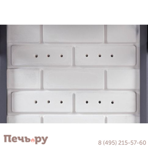 Каминная топка ЭкоКамин Дельта 700 P три стекла подовое горение принтинг фото 10