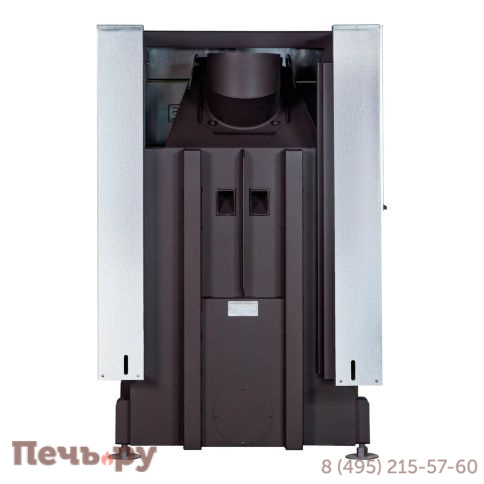 Каминная топка ЭкоКамин Дельта 800 два стекла принтинг фото 11