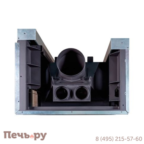 Каминная топка ЭкоКамин Дельта 800 два стекла принтинг фото 13