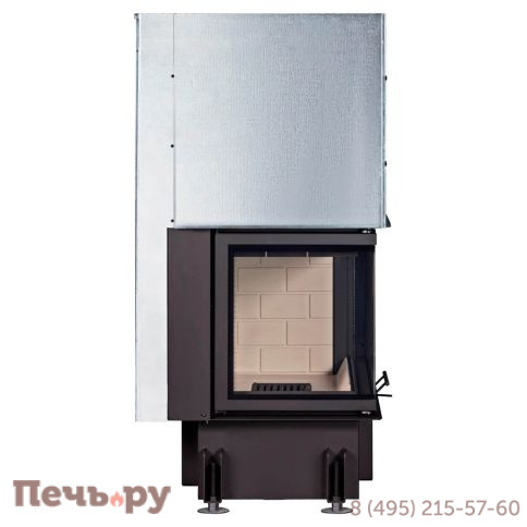 Каминная топка ЭкоКамин Дельта 800 два стекла принтинг фото 10