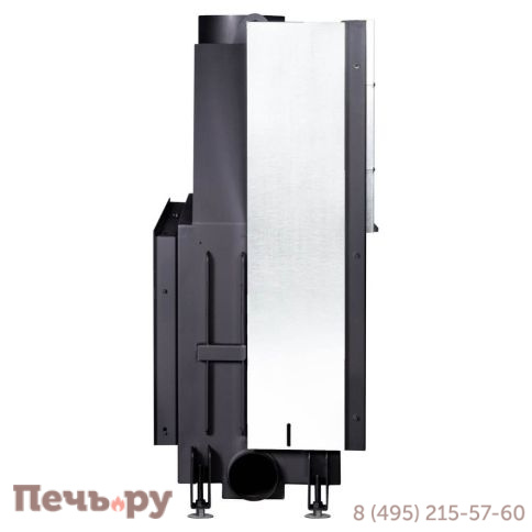 Каминная топка ЭкоКамин Вега 1000 TB туннельная черный шамот фото 5