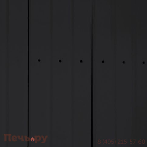 Каминная топка ЭкоКамин Вега 1000 TB туннельная черный шамот фото 10