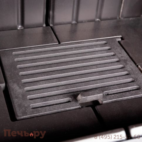 Каминная топка ЭкоКамин Вега 800 B принтинг черный шамот фото 11