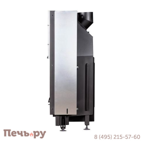 Каминная топка ЭкоКамин Вега 800 B принтинг черный шамот фото 8