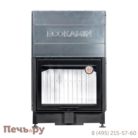 Каминная топка ЭкоКамин Вега 800 P подовое горение принтинг фото 3
