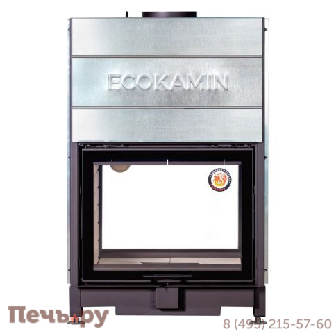 Каминная топка ЭкоКамин Вега 800T туннельная фото 5