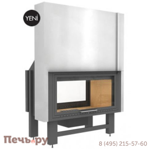 Каминная топка FireHursan H2HC 110 T фото