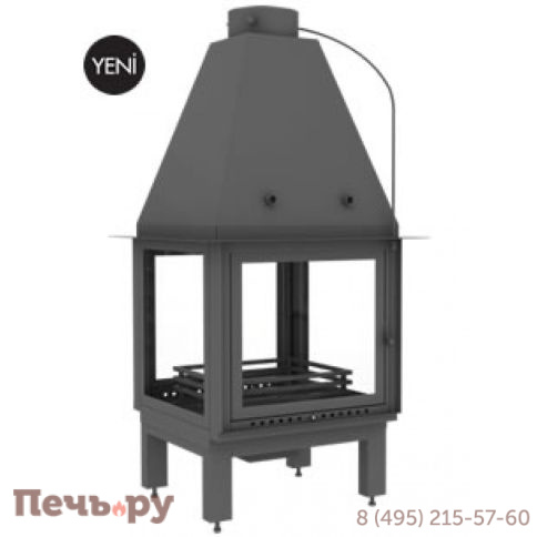 Каминная топка FireHursan H4HC 70 Y фото