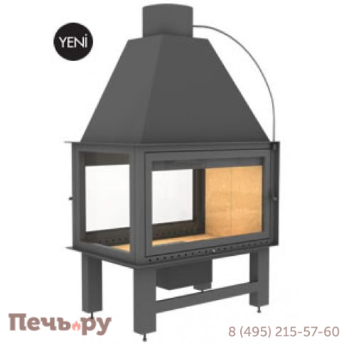 Каминная топка FireHursan HDKU 85 TY фото