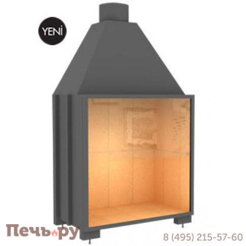 Каминная топка FireHursan HGYC 100 T фото