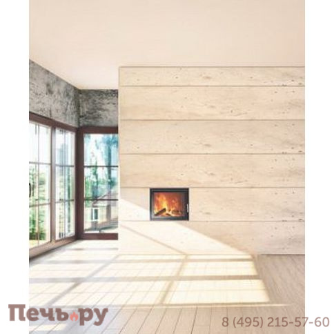 Каминная топка Hoxter Haka 63/51Wa С загрузкой из другого помещения, двойное остекление фото 4