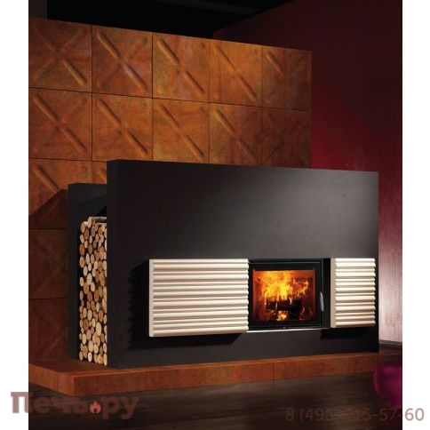 Каминная топка Hoxter Haka 63/51WI двойное остекление фото 6