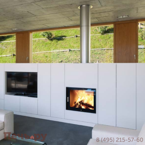 Каминная топка Hoxter Haka 63/51WI+ двойное остекление фото 6