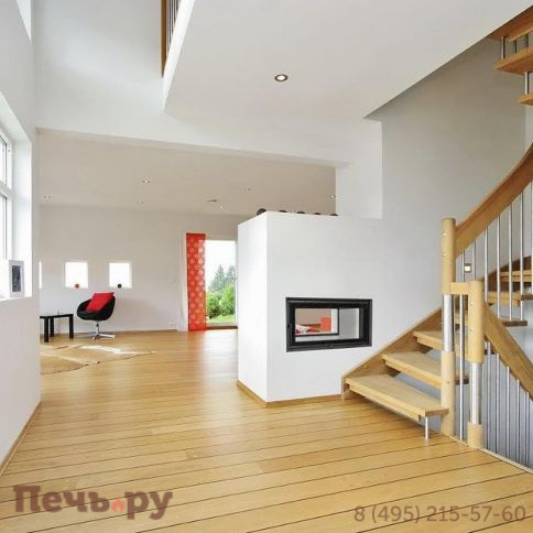 Каминная топка Hoxter Haka 63/51WT двойное остекление фото 6