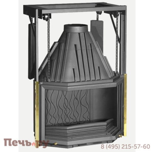 Каминная топка Invicta 850 Prismatique relevable фото